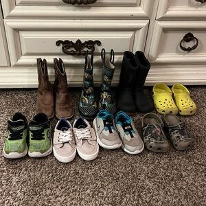 Toddler size 8 Assorted Shoes